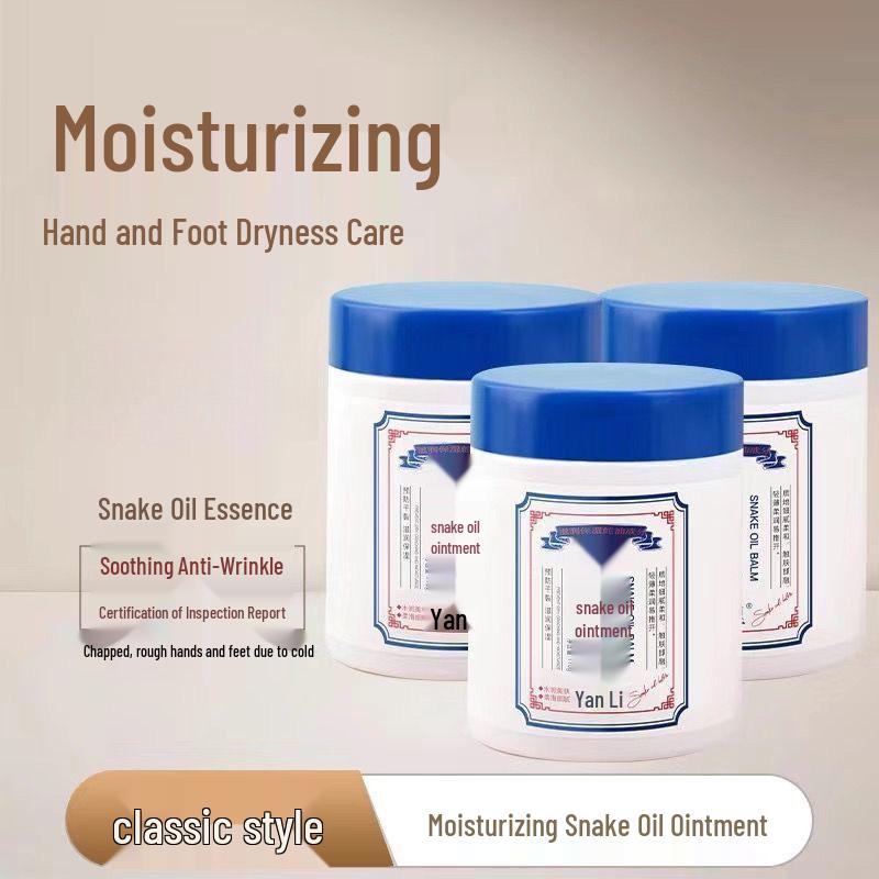 

Yanli Snake Oil Moisturizing Cream: Hydrating Anti-Dryness Hand & Foot Care for Men & Women. Standard Size