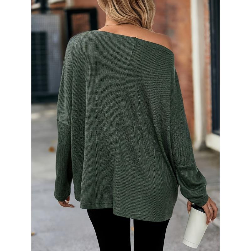 

Женская повседневная футболка свободного кроя с застежкой на пуговицы XXL армия зеленый