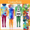 Poppy Playtime Halloween Cosplay Costume For Game Anime Roleplay Polyester Unisex Stage Performance Special Characters Included