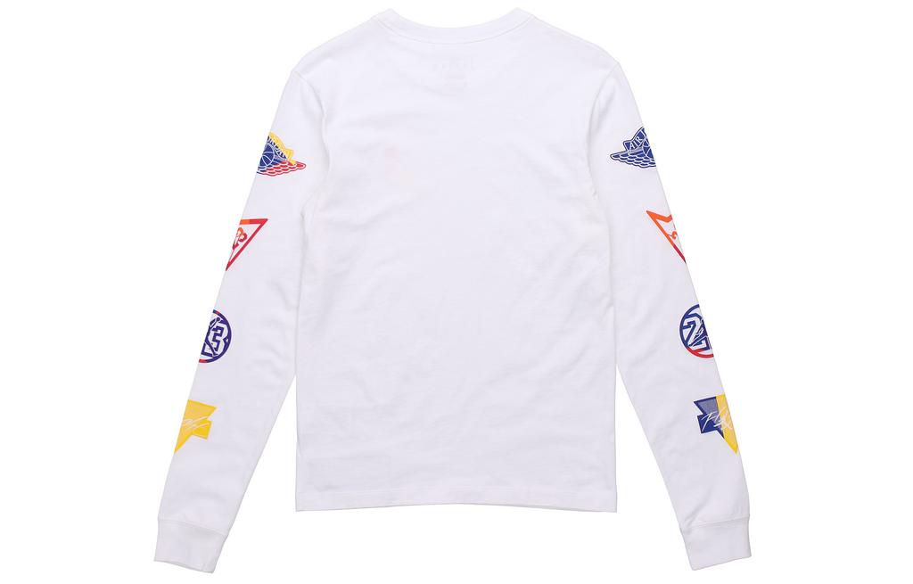 Jordan Air Jordan Sweatshirts Men's White Crew Neck Moderate Regular DA6763-100