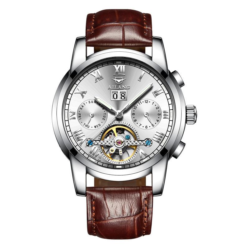 AILANG Vollautomatische mechanische Herrenuhr, wasserdichte Multifunktions-Herrenuhr