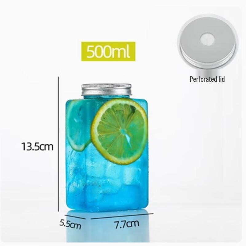 Disposable Plastic Milk Tea Cups with Lids