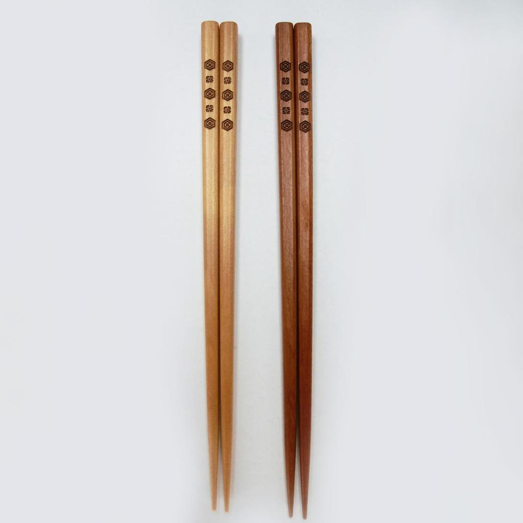 Mino Ware Chopstick Rest Chopsticks Red and Pair Crane and Wooden Perfect Made In Crane-Shaped (Approx. 5x6cm) & (22.5cm), White, Set, "Senjumankame"