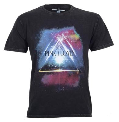 Offisiell Pink Floyd T-skjorte Space Prism Svart Premium Stonewash T-skjorte NY