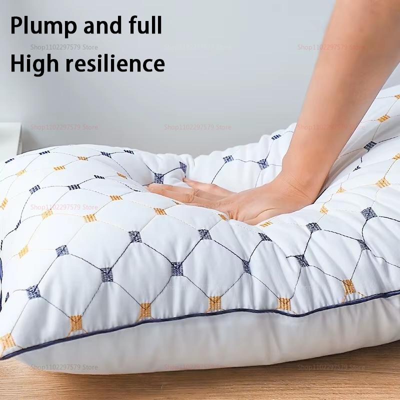 Pillows Antibacterial And Non-Deformed Cervical Spine Protection To Help Sleep For Home Use Soft And Comfortable Single Pillow