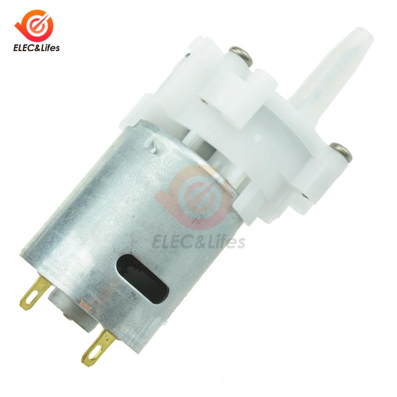 DC 3V-12V mini Electric motor pump Aquarium Self-priming Motor Pump RS-360SH Miniature Water Pump Pumping Gear Motor