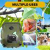 Solar Shower Bag 5 Gal (20L), Solar Heating Camping Shower Bag, Detachable Hose, Switchable Shower Head, Travel Shower