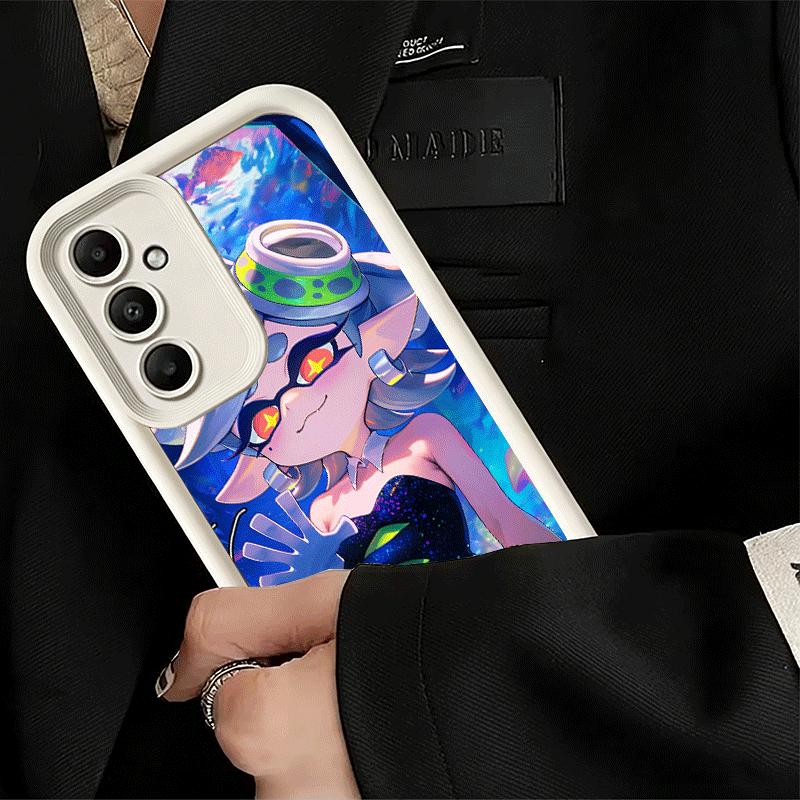 Phone Case for Samsung Galaxy A17 A16 A15 A14 A13 S-Splatoons Game A56 A36 A26 A55 A35 A25 A54 A34 A24 A53 A33 A23 A07 A06