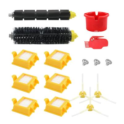 HEPA Filter +Side Brush + Bristle Brush for iRobot Roomba 700 760 770 772 774 775 776 780 782 785 786 790 Accessories Brush