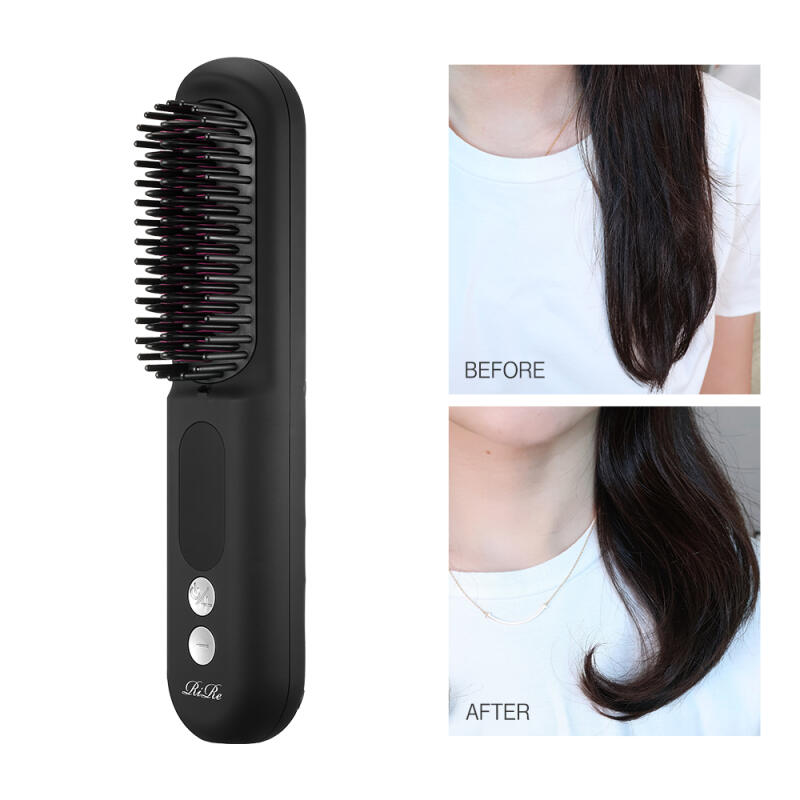 RIRE Miracle Hair Styler/Cordless Comb Curling Iron