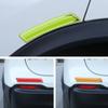 6Pcs Car Safety Warning Sticker Mark Car Reflective Stickers Tape Bumper Reflective Strips Exterior Accessories Universal