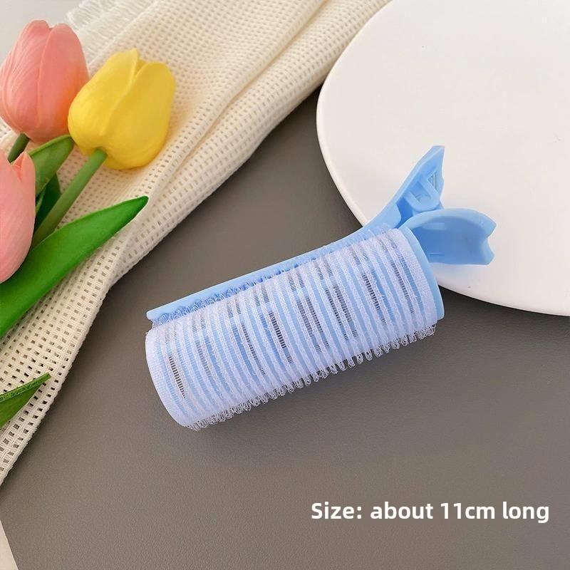 1 pince à cheveux naturelle et moelleuse, accessoire de coiffure pour cheveux paresseux, bigoudis, frange, boucles, outils de coiffure