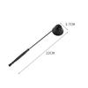 Manufactor Stainless Steel Aromatherapy Candle Extinguisher Tools Three-piece Suit Extinguish Candle Wick Scissors Bell Cover Hook Wholesale Black Ho
