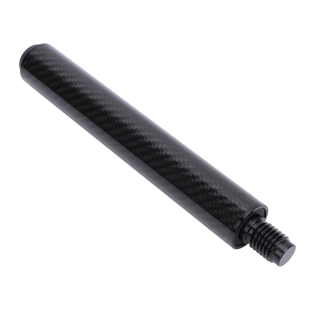 Pool Cue Extension 8 Inch Carbon Fiber Billiard Cue End Extension for Billiard Supplies