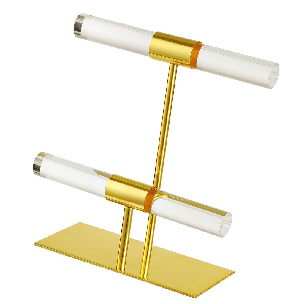 Clear Bracelet Stand Jewelry Storage Rack Jewelry Stand Jewelry Display Holder Necklace Display Stand Acrylic Texture