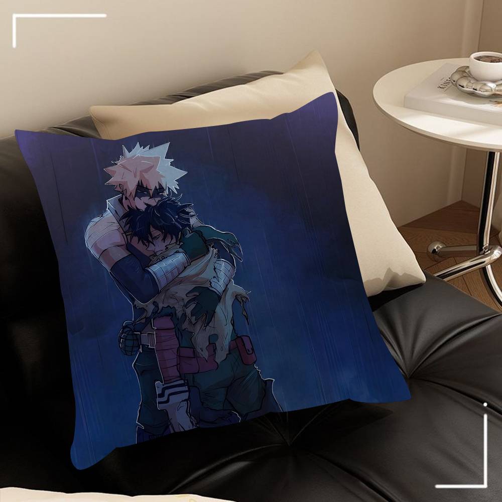 Deku Bakugou Shouto Hero Academia Pillow Gifts Home Office Furnishings Bedroom Sofa Car Cushion Cover Case 45x45cm