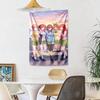 Quintessential Quintuplets Custom Your Name Wall Decor Tapestry Art For Pet Memorial Birthdaywedding Party Backdrop Family Gift