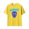 With The Meme Nothing Ever Happens Tee Wojak Parody Troll Face Funny Graphic T Shirts Unisex Unisex Oversized 100 Cotton Tshirts