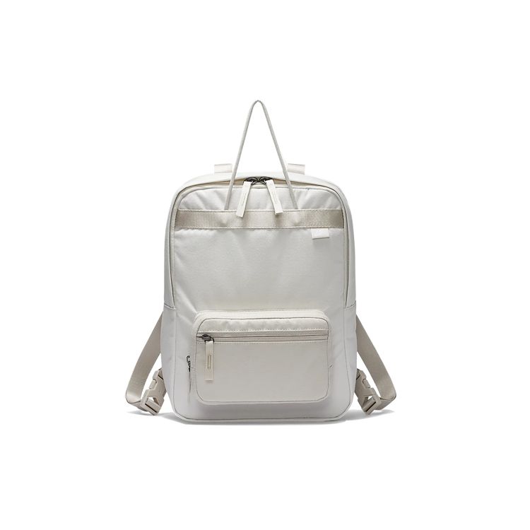 Nike Tanjun Series Casual Sports Polyester Tote Backpack Unisex Backpack Gray White BA6097-030 Gray White