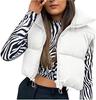 Women's 2023 Spring Cotton Zip-Up Vest: 11 Colors, Stand-Up Collar