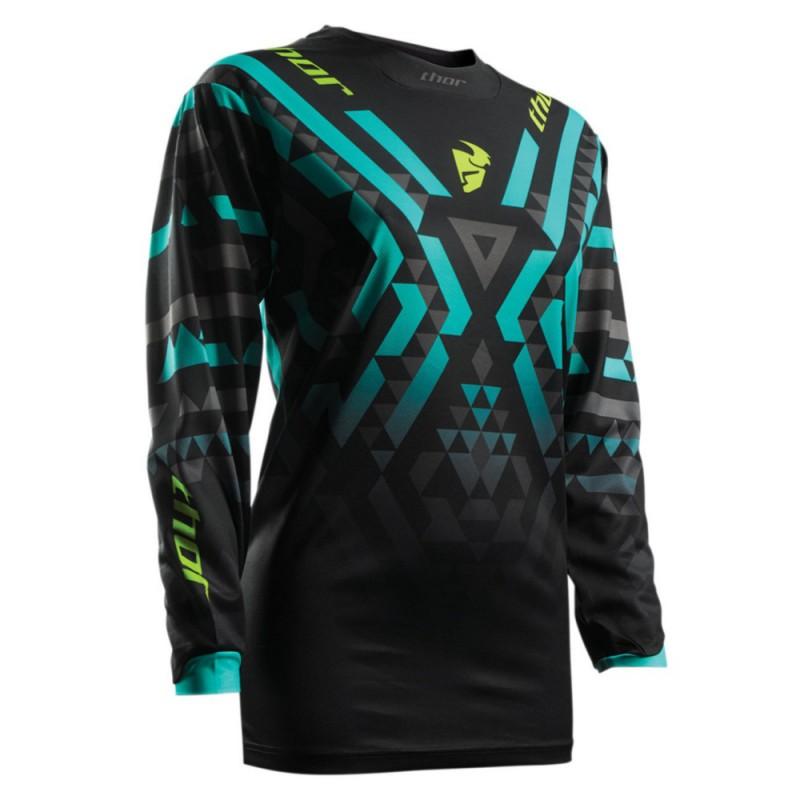 THOR Quick-Dry Long Sleeve Cycling Jersey Mountain Bike Trail Riding Outdoor Sports