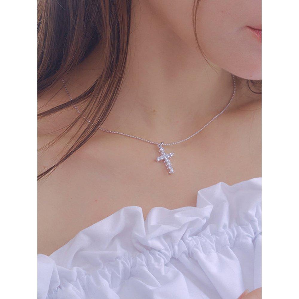 Mini Cross Pendant Necklace