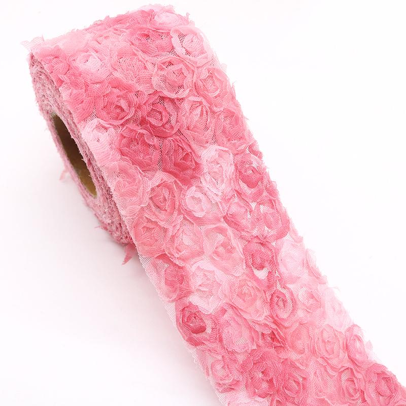 

Сделай сам Украшение Сетка Вечерние Аксессуары Вышивка на Платье Декор для Сумки Лепестки Роз Шторы Подарок