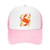Spicy Seafood Boil Retro Graphic Mesh Baseball Cap Casual Hat Outdoor  For Womens Unisex FeUnisex