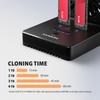 ADSA-M2C22 USB-C 2xNVMe /SATA M.2 20Gbps soğutucu
