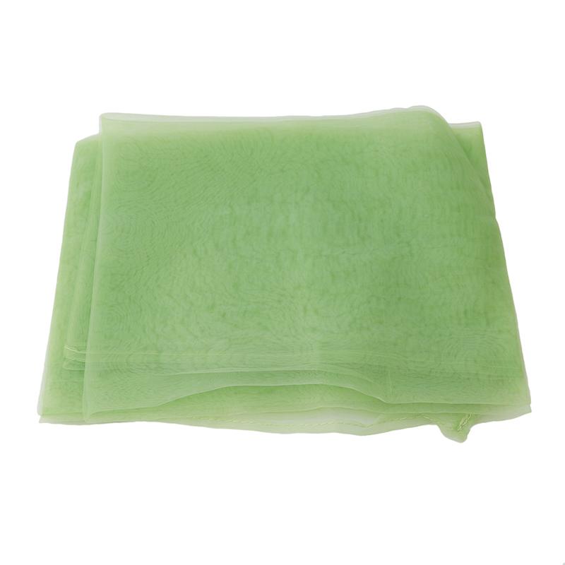 Colorful Sheer Tulle Curtains Polyester Solid Color Rod Pocket Curtain for Bedroom Kitchen Living Room Kid Room Classroom