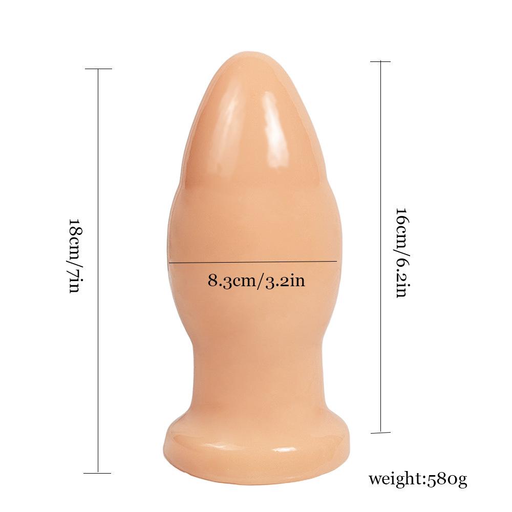 Dual Use Giant Anal-Vaginal Dilator & Climax Masturbator Toy