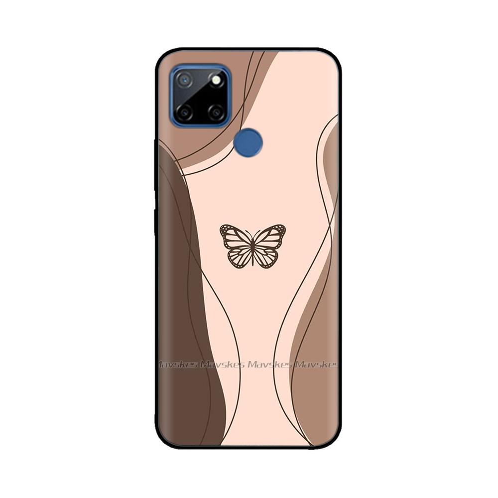 Case For Realme C12 C25 C25s Realme 7i Global Case Cute Soft Silicone TPU Back Cover Realme7i RMX2193 Protective Coque Fundas