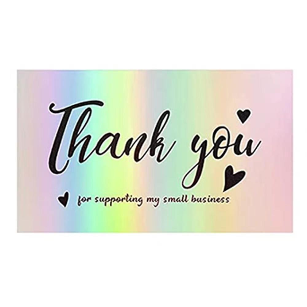 10-50Pcs High-Standard Thank First-Class You Top-Grade Cards Premium-Quality Small Top-Grade Business Top-Grade Thank High-Standard You