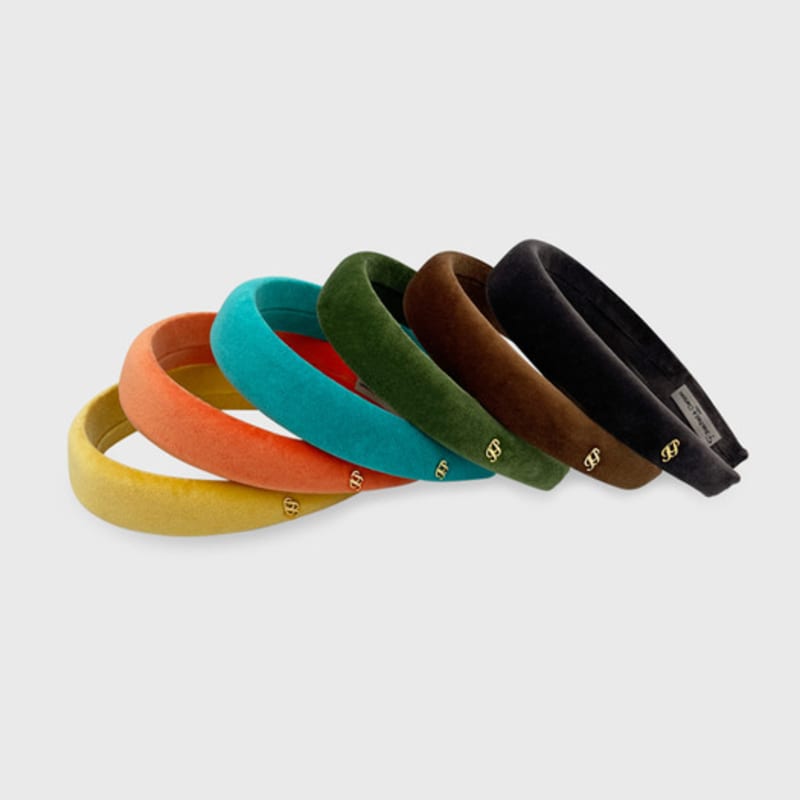 Jean Paul Clarisse Colored Velvet Hairband JC010HB