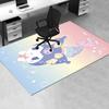 Office Rug Cute, Mermaid Anti-Slip Rug, Machine Washable for Living Room, Bedroom, Office, Multiple Sizes, Bedroom Mat, Decorative Mat, Durable Mat, L