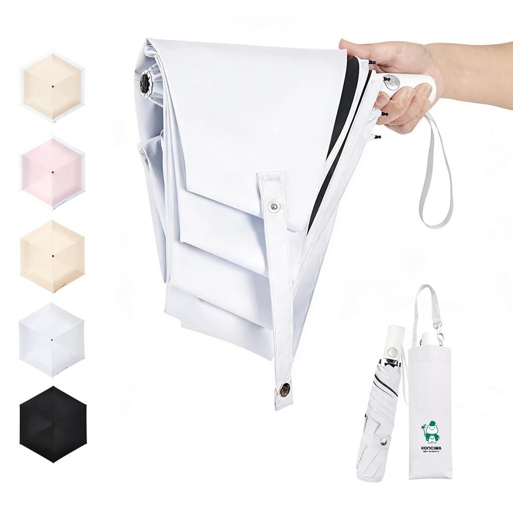 Yoda X AIR Parasol Folds In 1 Shape Suitable for Sunny and Rainy UV Konciwa Folding Automatic Opening and Complete Sun Heat and Compact Highly