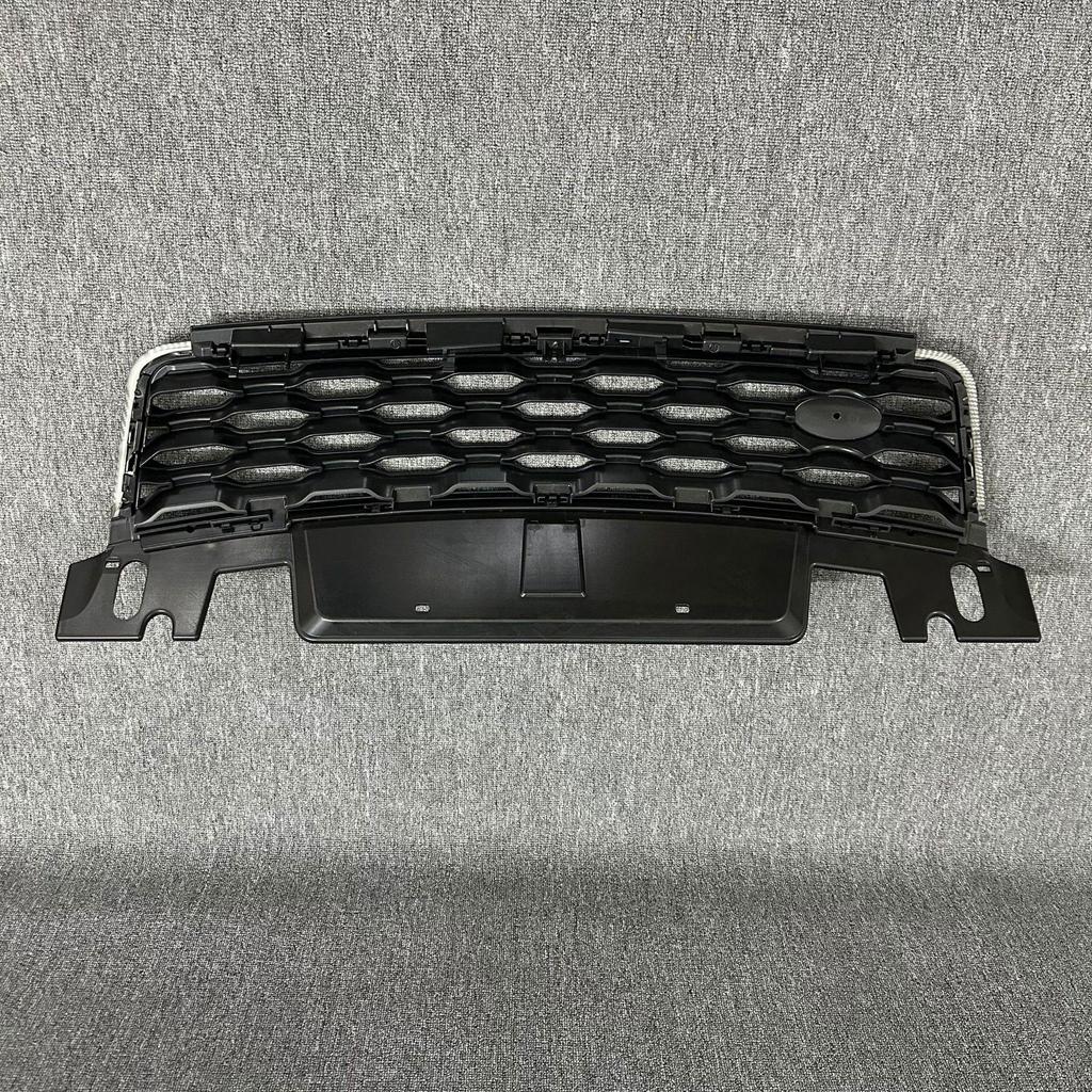 Lubinhang Black Mesh Front Grille with Silver Trim for 2018 Land Rover Range Rover Sport L494.