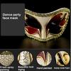 Masquerade Half Face Cover Halloween Eyemask Costume Half Face Cover Masquerade Costume Decoration for Women Men