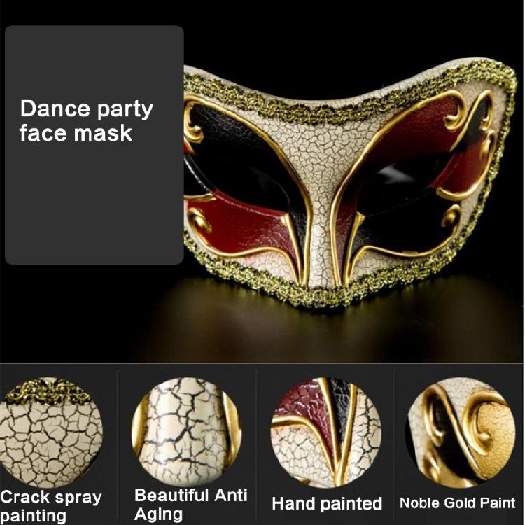 Masquerade Half Face Cover Halloween Eyemask Costume Half Face Cover Masquerade Costume Decoration for Women Men