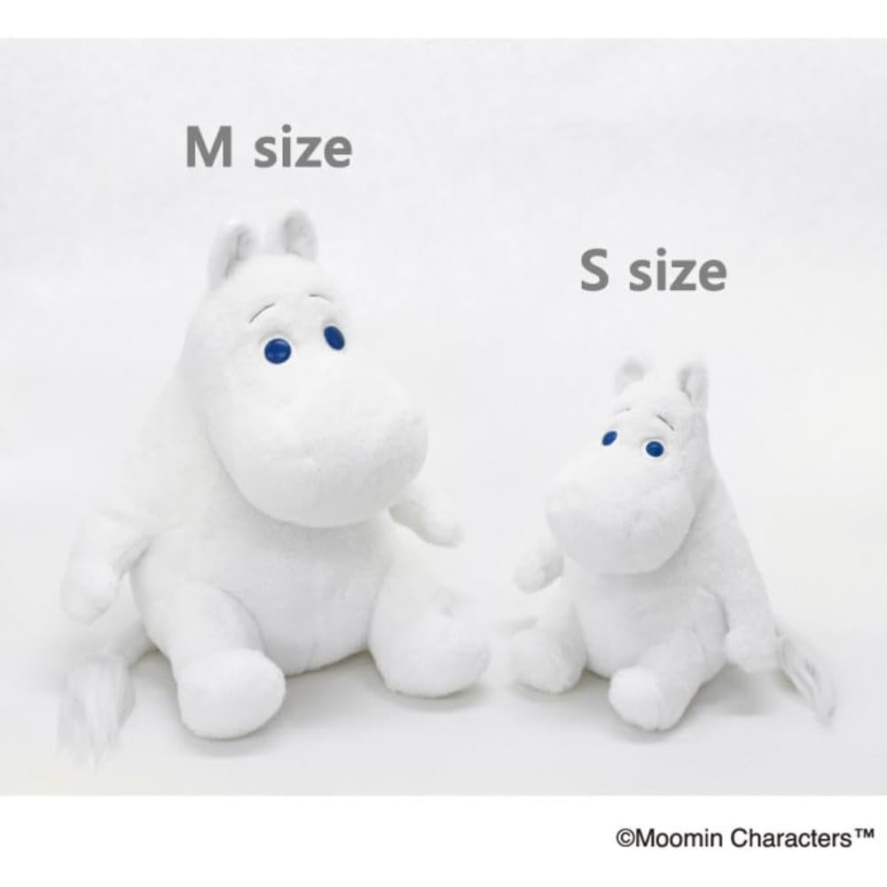 Sekiguchi Moomin Marshmallow Plush Toy, Moomin, Medium