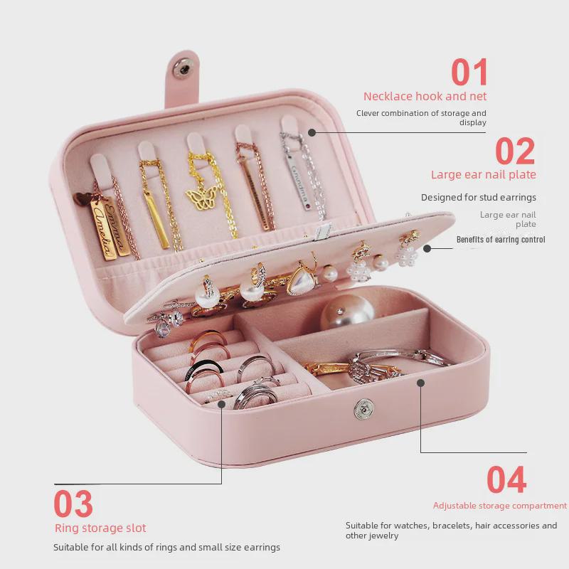 Large Capacity Jewelry and Cosmetics Storage Box