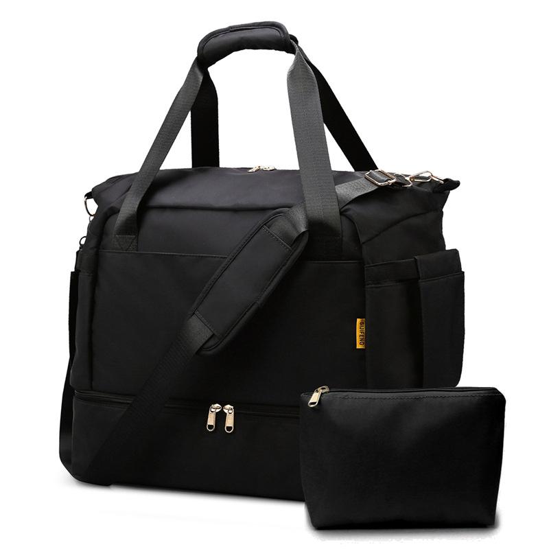 New fitness duffel bag, breathable, waterproof and durable, dry and wet separation, large-capacity sports multi-functional maternity bag