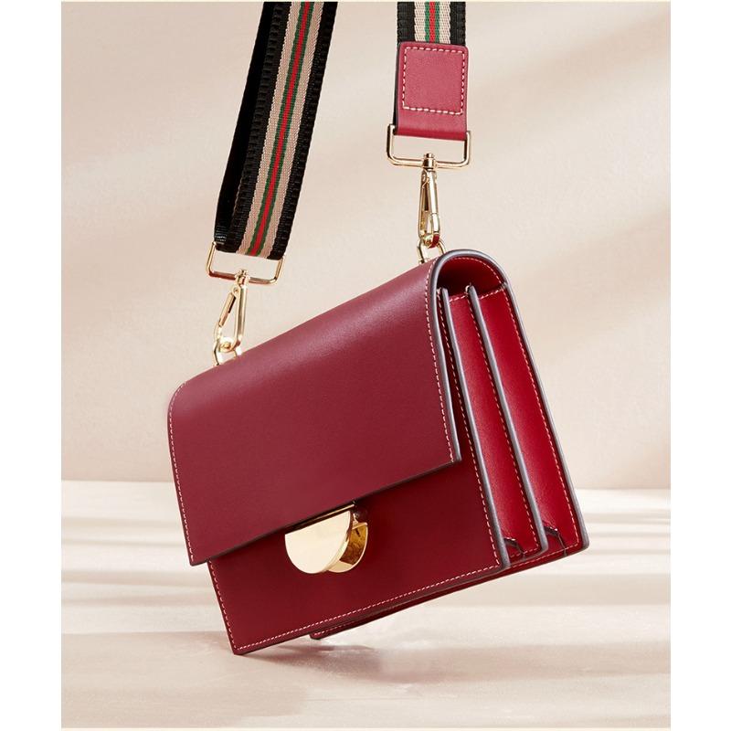 Spring/summer Fashion All-in-one Cross-shoulder Genuine Leather Bag