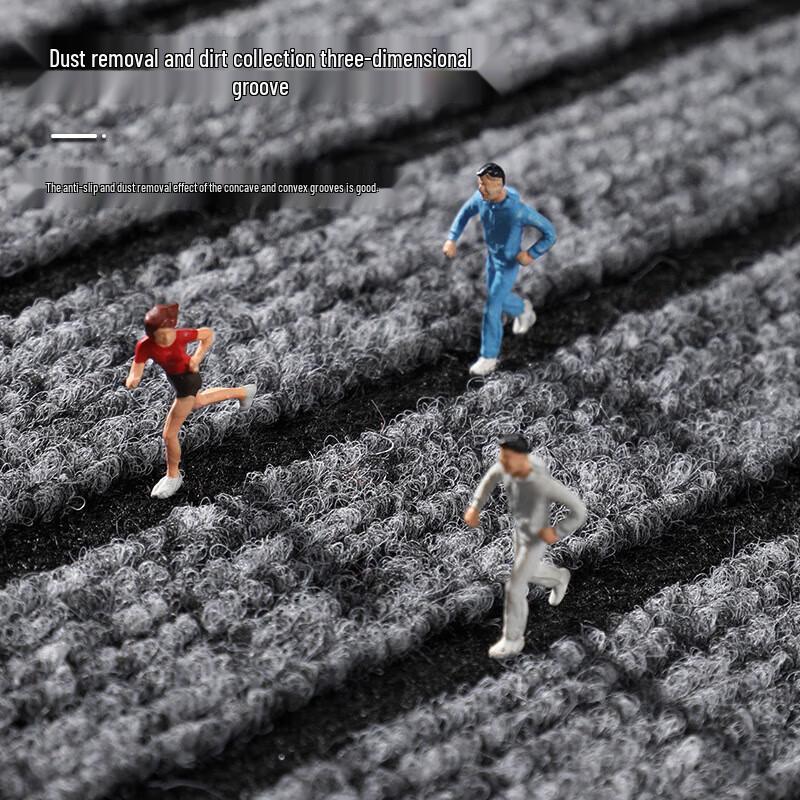 ZhuGu Double Stripe PVC Anti-Slip Floor Mat