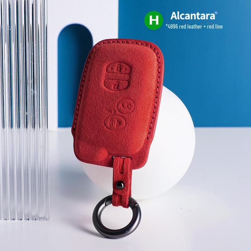 Lexus ES300H/ES350/RX270 Alcantara Wildleder 3D Schlüsseltasche