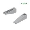 Non-Toxic Moc 10Pcs 4287W Slope Inverted 4 X 1 Building Blocks Kit Compatible High-Tech Plate Board Base Bricks Toy Children Birthday Gift