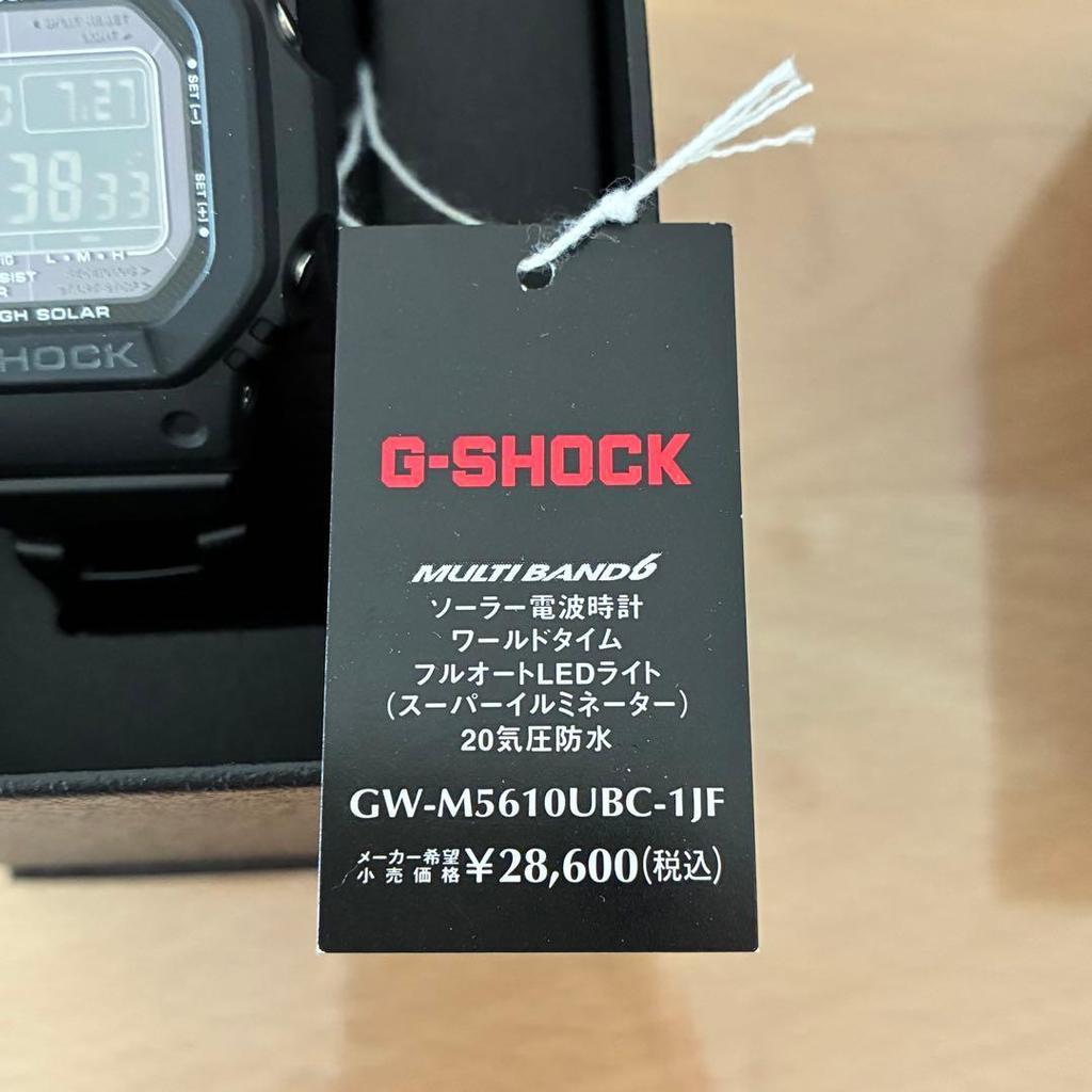 Used CASIO G-SHOCK GW-M5610UBC-1JF Composite Band