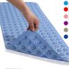 Home Anti Slip Shower Floor Bath Mat Bathroom Mat Suction Cup Massage Point - XN