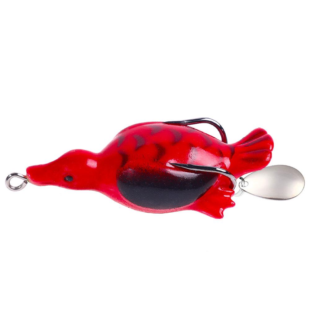 1PCS  Fishing Lures Boxed Fake Bait Surface Black Fish Specialty Fishing Tackle Soft Bait Fishing Supplies Ocean Boat Fishing