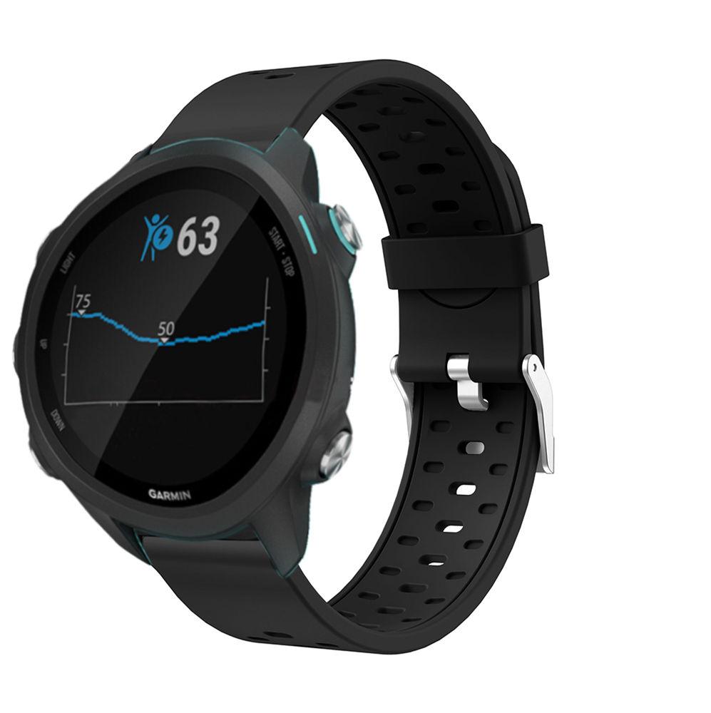 Watch strap for Garmin Forerunner 245 / 245M /Vivoactive 3 soft silicone Smart watches bands for Forerunner 645 Music Wristbands